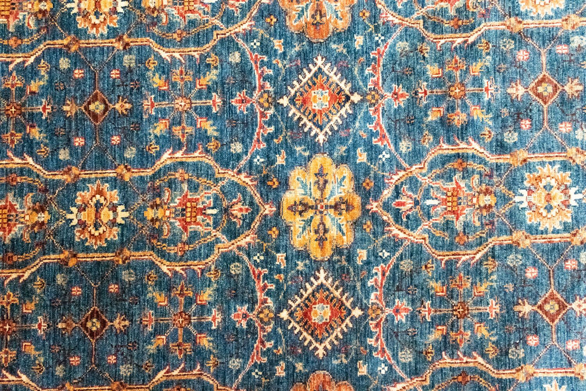 Dywan Zieglera - 255 x 180 cm - niebieski