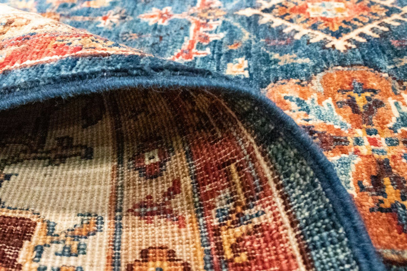 Dywan Zieglera - 255 x 180 cm - niebieski