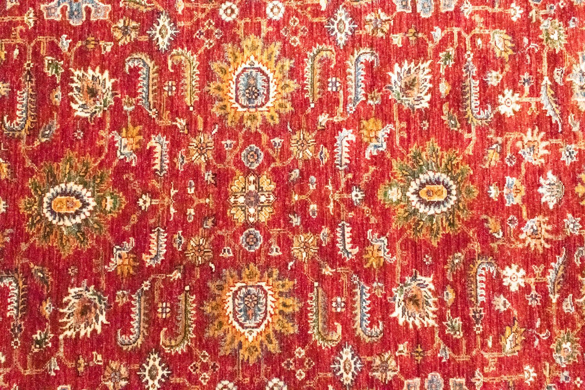 Dywan Zieglera - 203 x 148 cm - czerwony