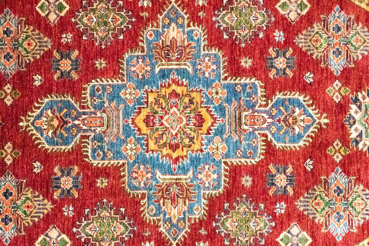 Dywan Zieglera owalny  - 211 x 141 cm - czerwony