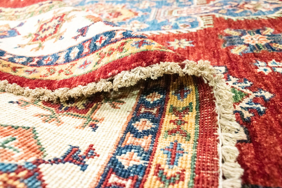 Dywan Zieglera owalny  - 211 x 141 cm - czerwony