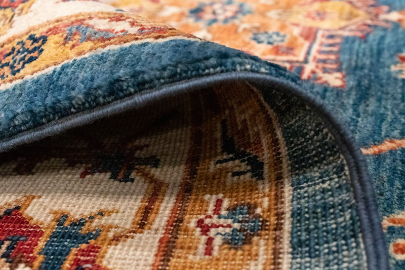 Dywan Zieglera - 199 x 162 cm - niebieski