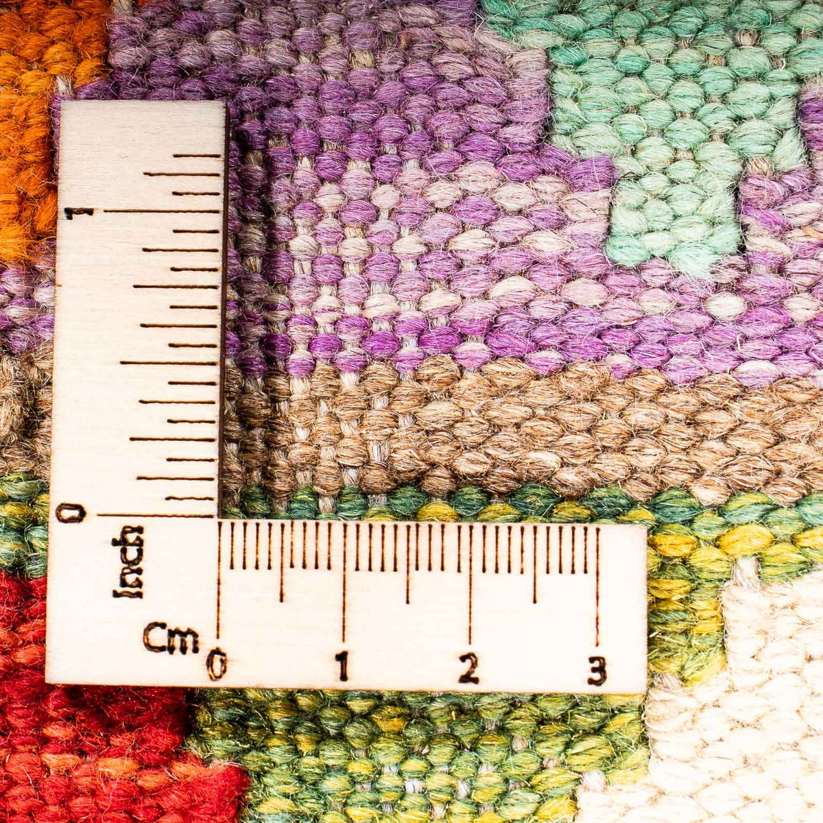 Biegacz Dywan Kelim - Splash - 300 x 82 cm - wielokolorowy