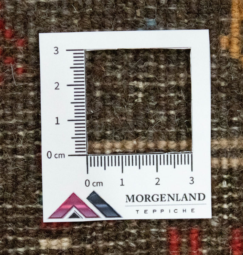 Dywan Gabbeh - Loribaft Perski - 194 x 148 cm - brązowy