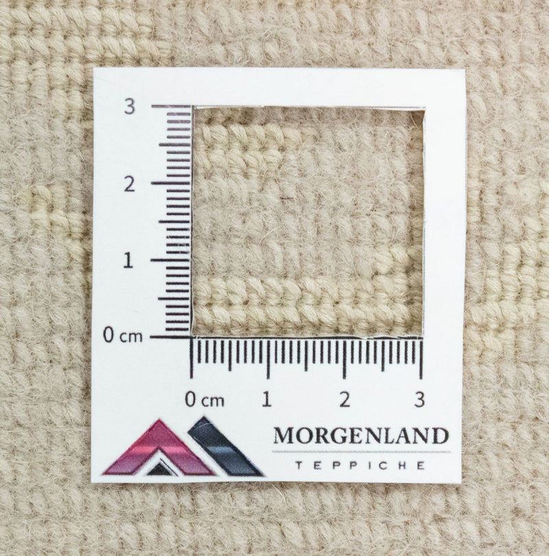 Designerski dywan - 212 x 155 cm - brązowy