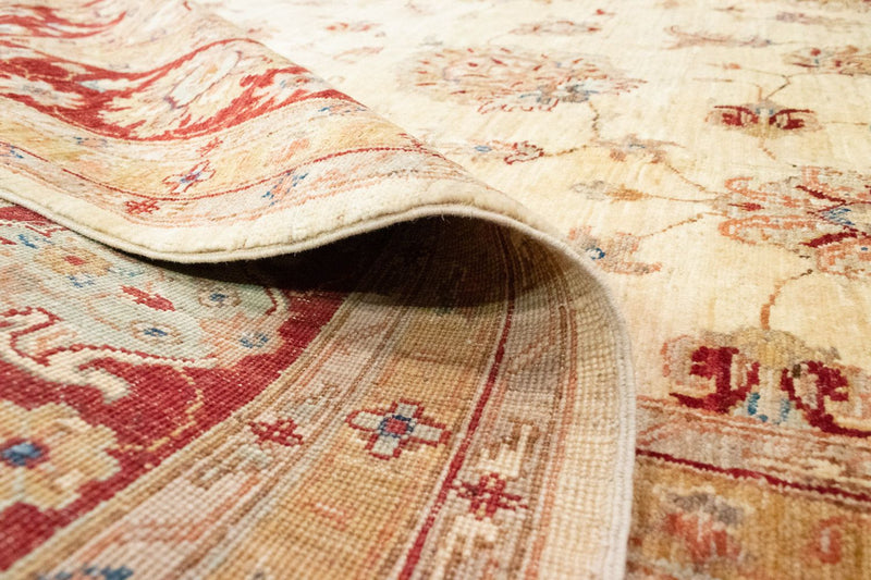 Dywan Zieglera - 391 x 302 cm - beżowy