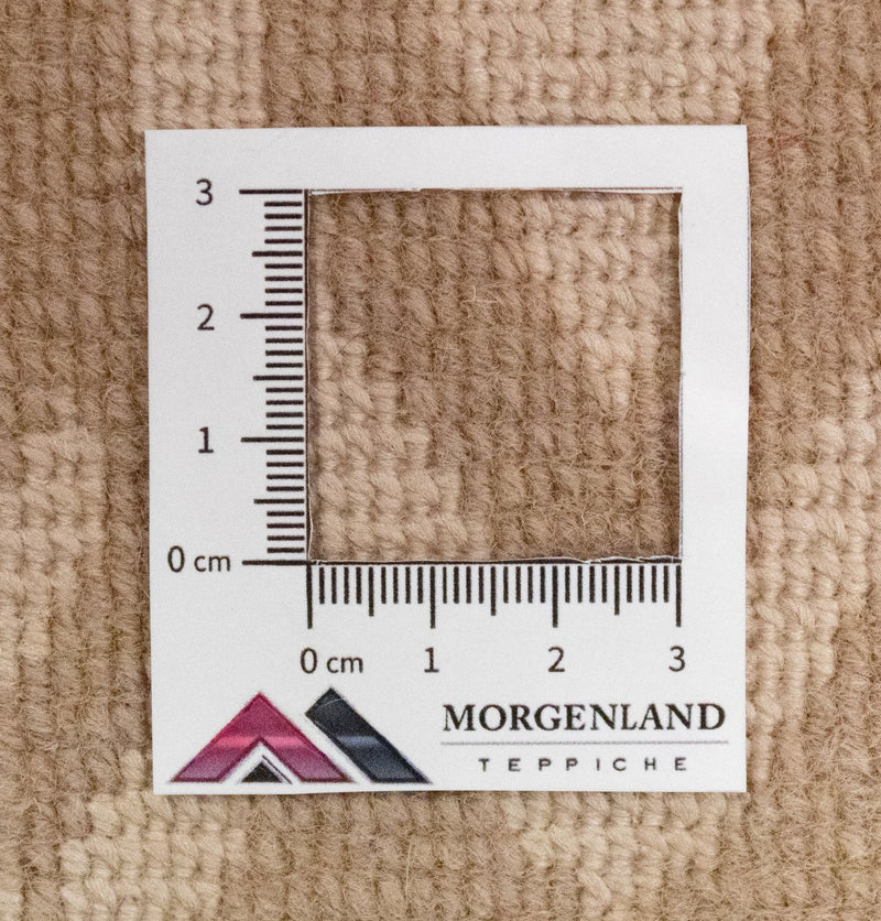 Designerski dywan - 182 x 127 cm - brązowy