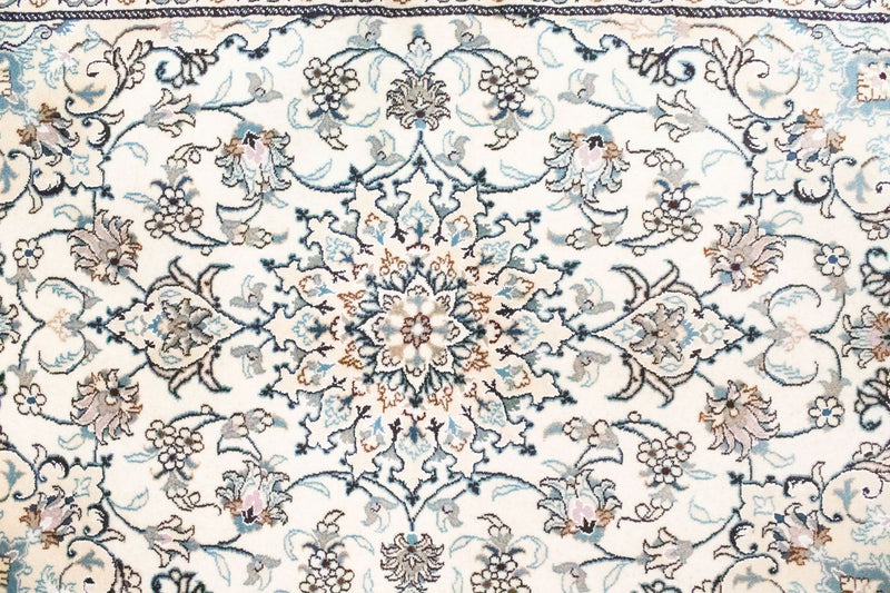 Dywan perski - Nain - 200 x 144 cm - naturalna biel