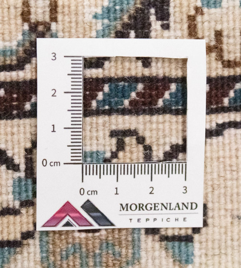 Dywan perski - Nain - 200 x 144 cm - naturalna biel