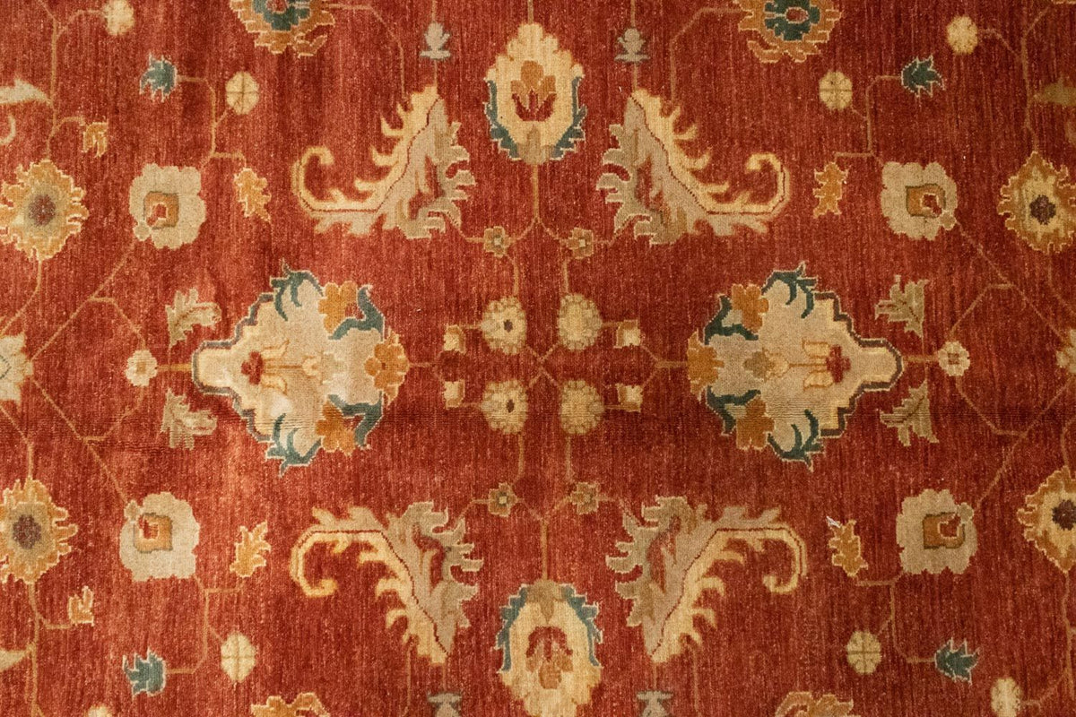 Dywan Zieglera - 398 x 307 cm - czerwony