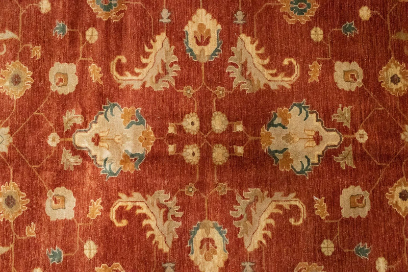 Dywan Zieglera - 398 x 307 cm - czerwony