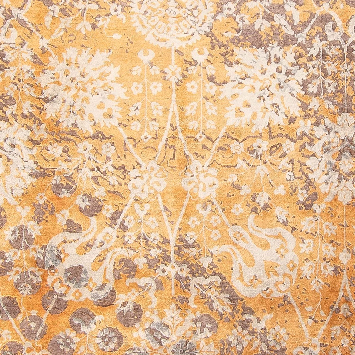 Designerski dywan - 301 x 237 cm - brązowy