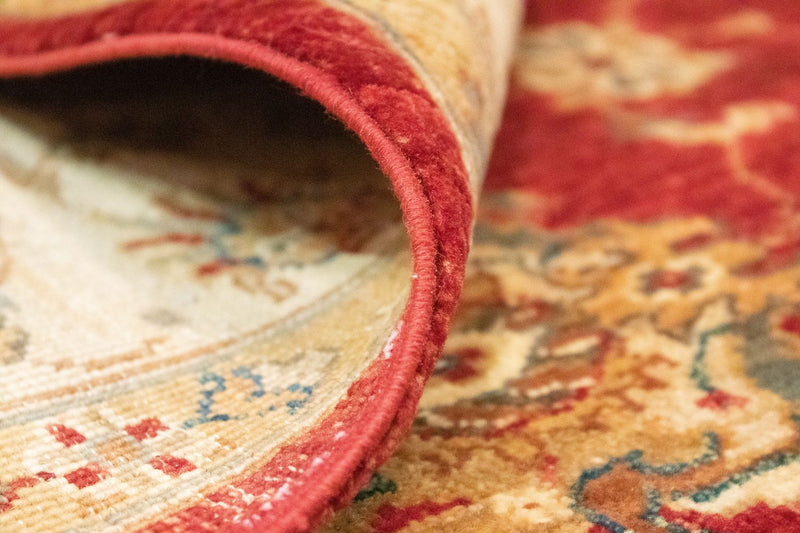 Dywan Zieglera - 202 x 150 cm - czerwony