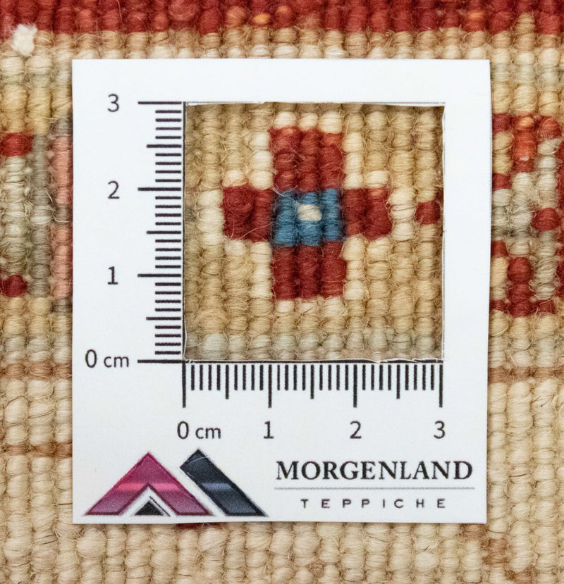 Dywan Zieglera - 192 x 150 cm - czerwony