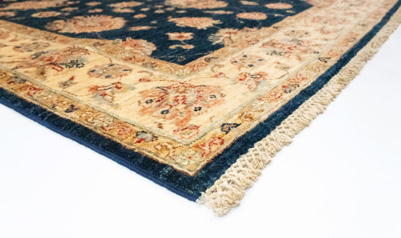 Dywan Zieglera - 198 x 150 cm - niebieski