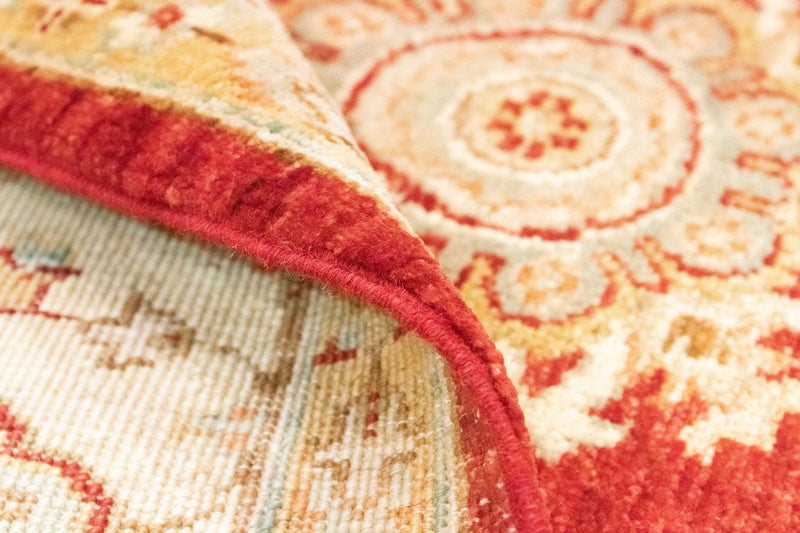 Dywan Zieglera - 206 x 151 cm - czerwony