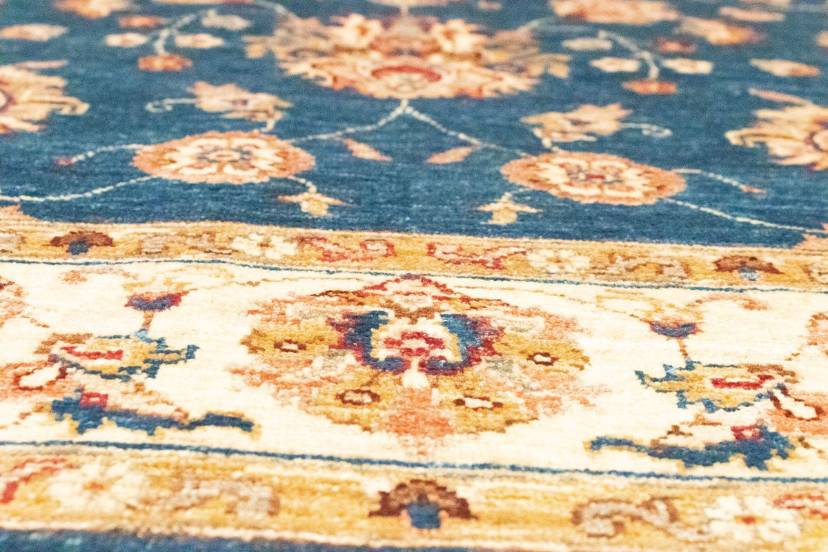 Dywan Zieglera - 209 x 152 cm - niebieski