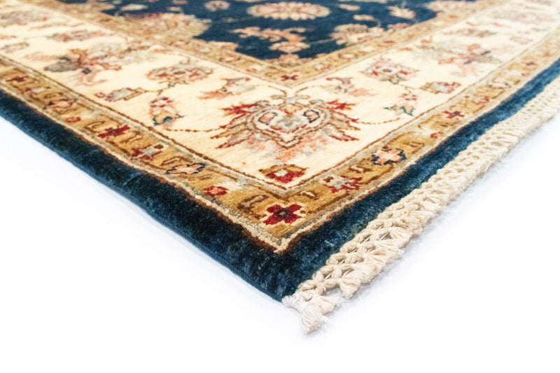 Dywan Zieglera - 190 x 154 cm - niebieski