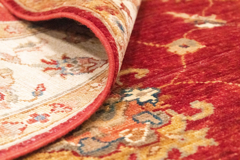 Dywan Zieglera - 197 x 150 cm - czerwony