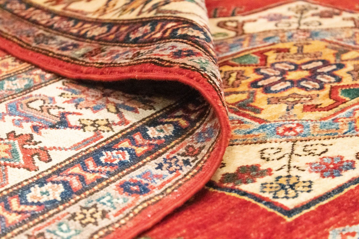 Dywan Ziegler - Kazak - 200 x 152 cm - pomarańczowy