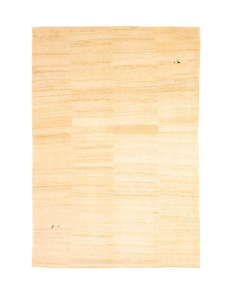 Dywan Gabbeh - Loribaft Perski - 350 x 234 cm - beżowy