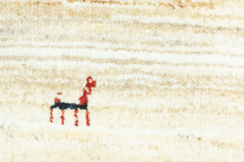 Dywan Gabbeh - Loribaft Perski - 350 x 234 cm - beżowy