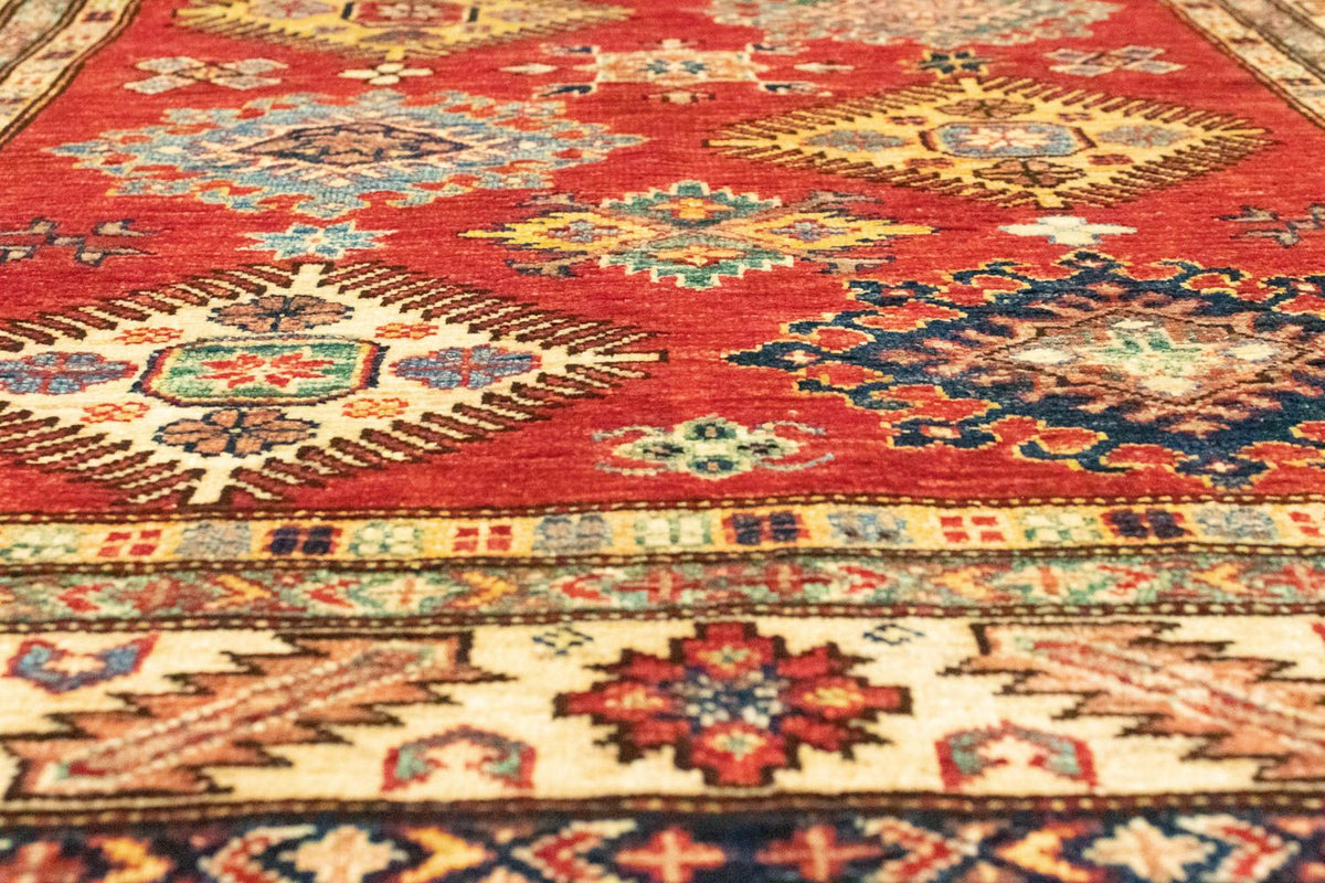 Dywan Ziegler - Kazak - 185 x 122 cm - pomarańczowy