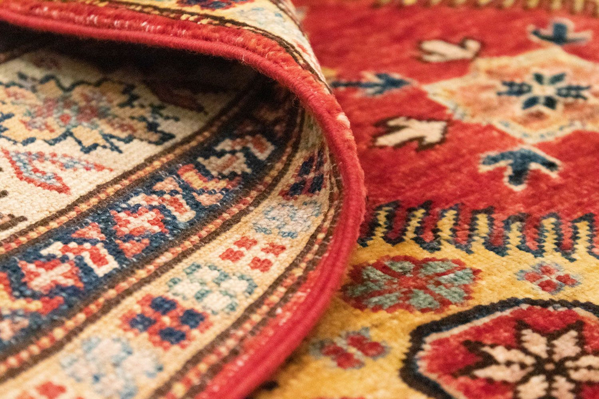 Dywan Ziegler - Kazak - 185 x 122 cm - pomarańczowy