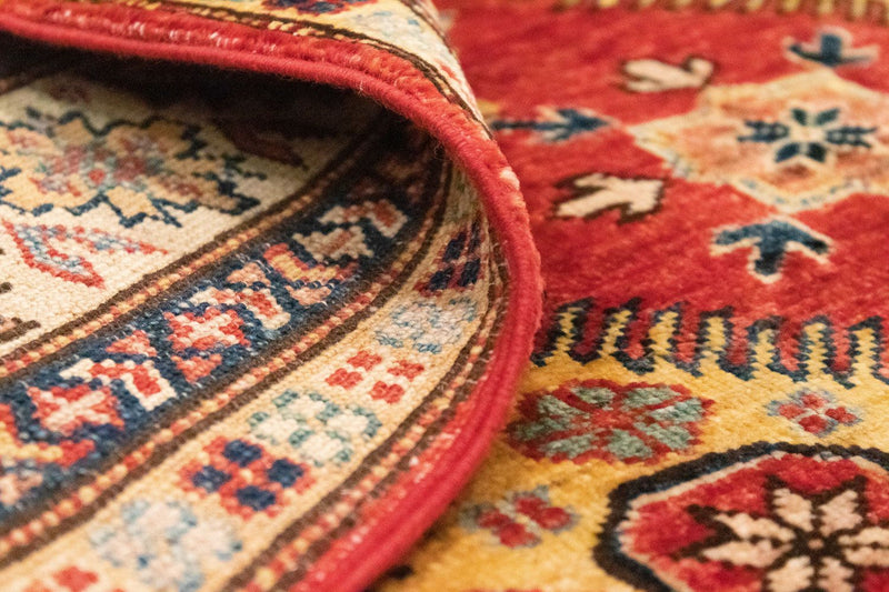 Dywan Ziegler - Kazak - 185 x 122 cm - pomarańczowy