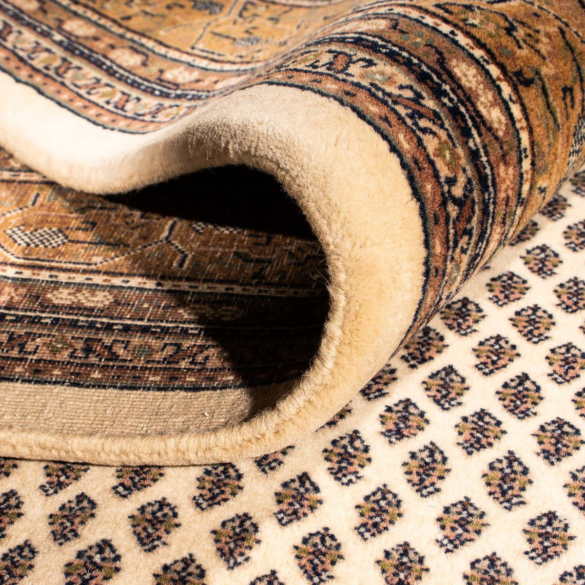 Dywan orientalny - Mir - Indus - 238 x 176 cm - beżowy