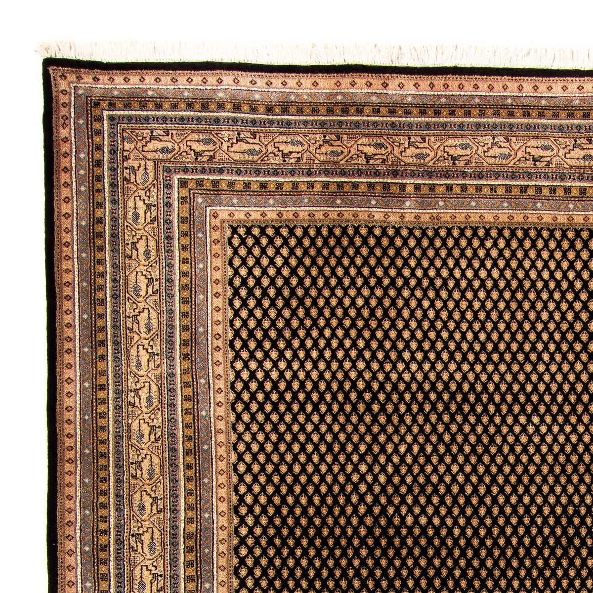 Dywan orientalny - Mir - Indus - 296 x 250 cm - ciemnoniebieski