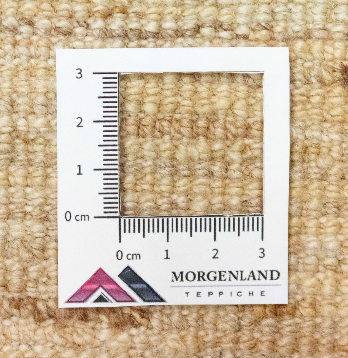 Dywan Gabbeh - perski - 204 x 152 cm - beżowy