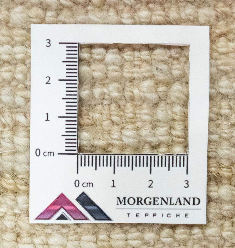 Dywan Gabbeh - perski - 199 x 148 cm - beżowy