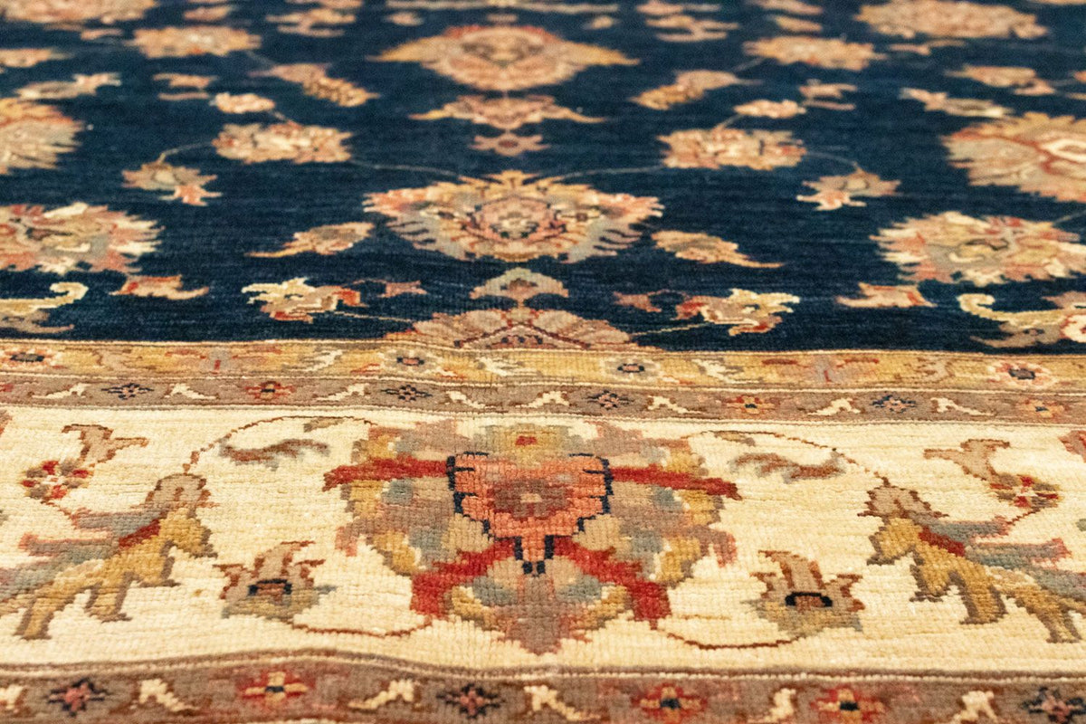 Dywan Zieglera - 352 x 247 cm - niebieski