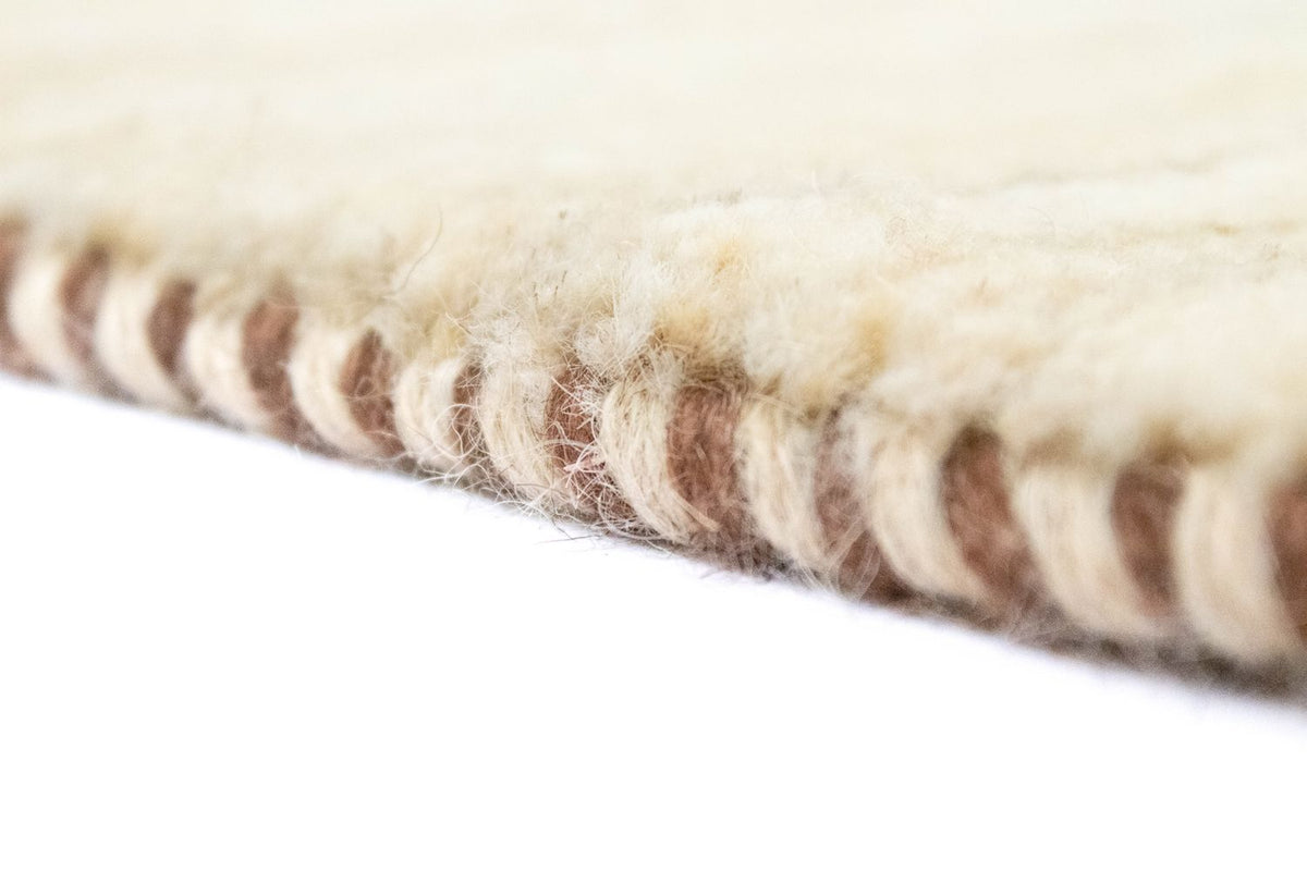 Dywan Gabbeh - perski - 198 x 141 cm - beżowy