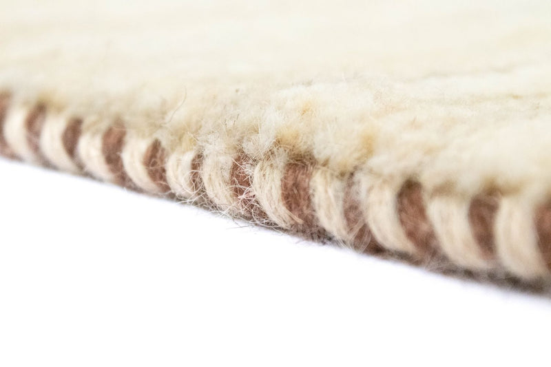 Dywan Gabbeh - perski - 198 x 141 cm - beżowy