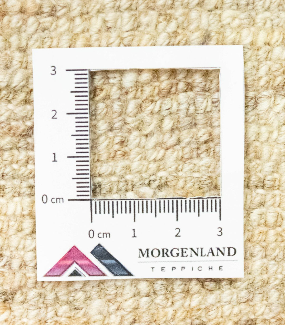 Dywan Gabbeh - perski - 196 x 150 cm - beżowy