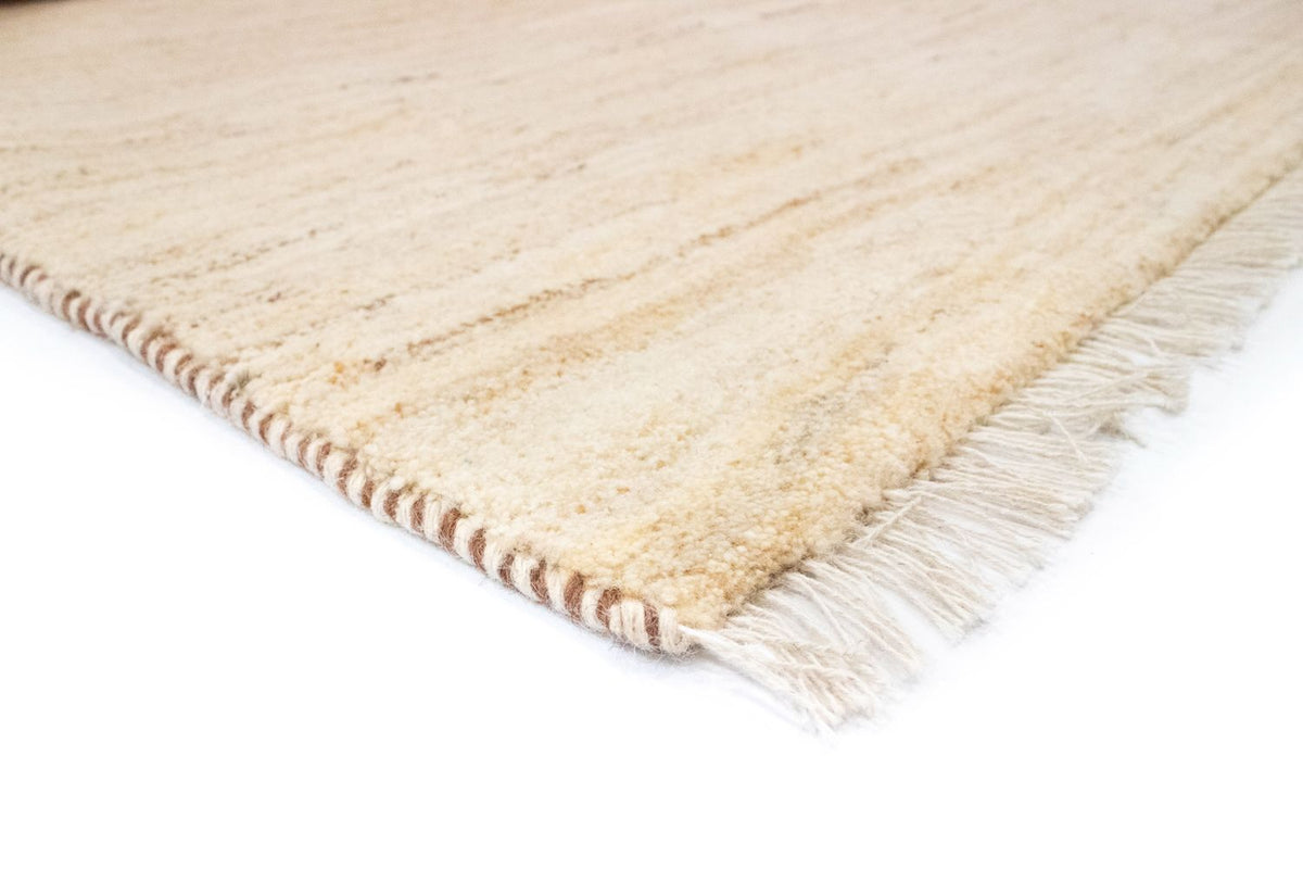 Dywan Gabbeh - perski - 188 x 125 cm - beżowy