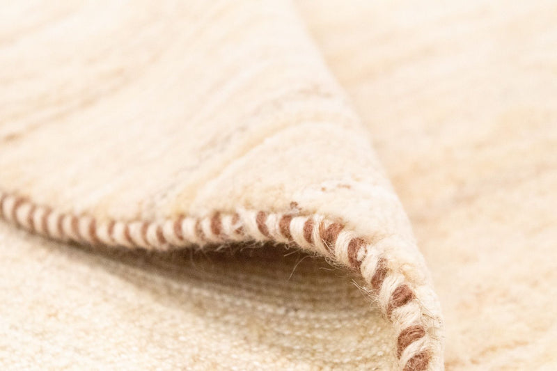 Dywan Gabbeh - perski - 188 x 125 cm - beżowy