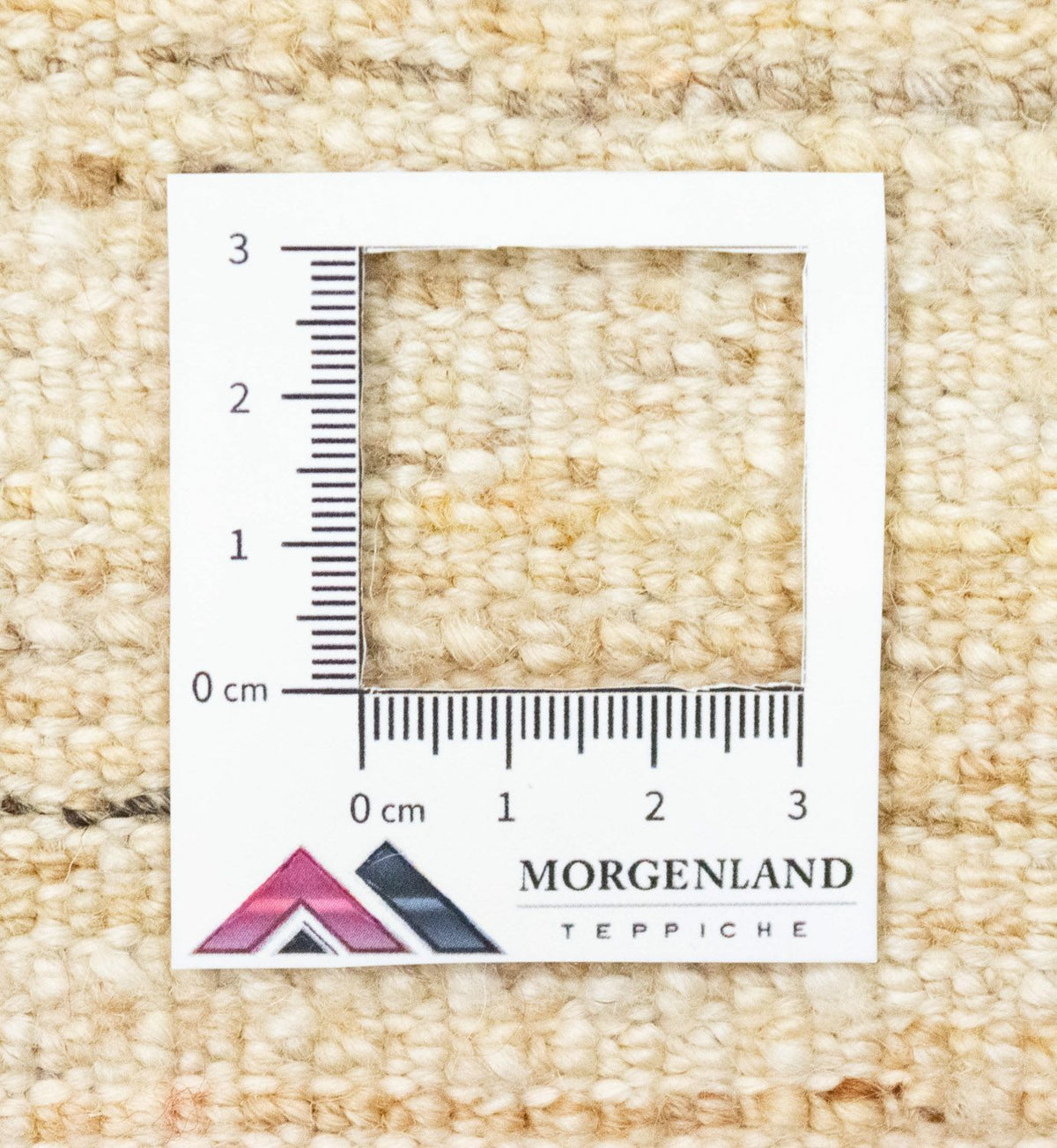 Dywan Gabbeh - perski - 180 x 112 cm - beżowy