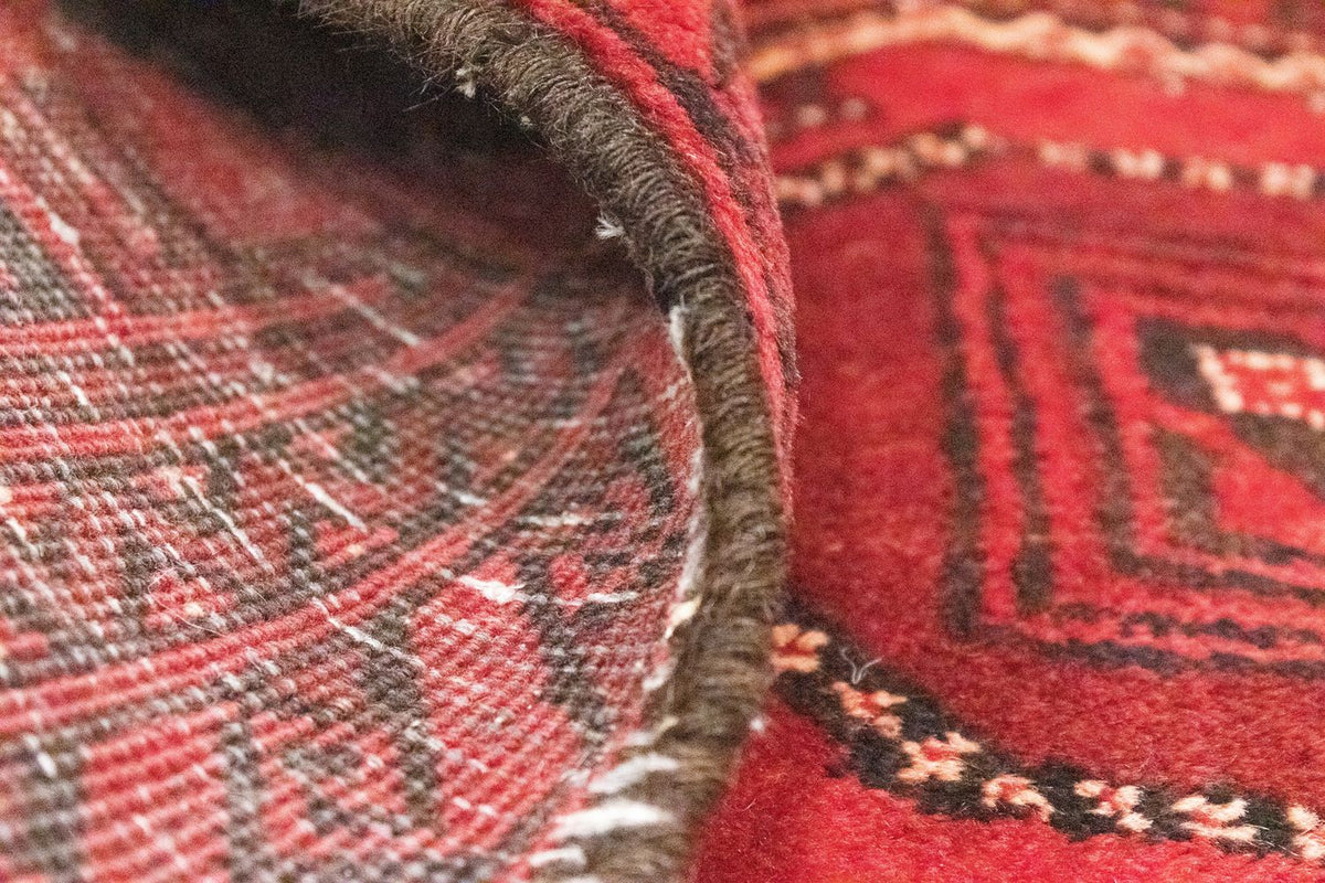 Biegacz Dywan beludżycki - 178 x 103 cm - czerwony