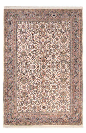 Dywan orientalny - Keshan - Indus - 245 x 165 cm - beżowy