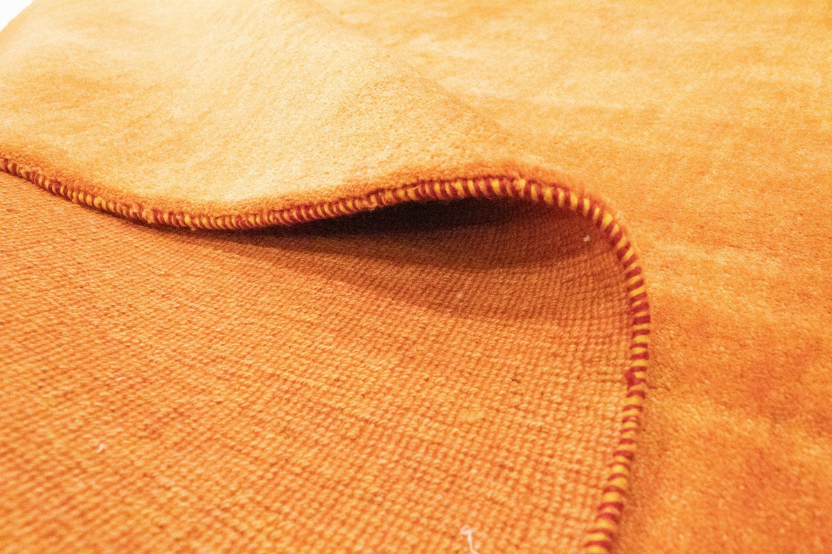 Dywan Gabbeh - Loribaft Perski - 297 x 212 cm - pomarańczowy