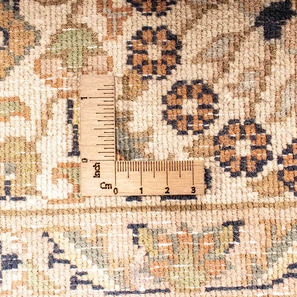 Dywan orientalny - Keshan - Indus - 230 x 168 cm - ciemnoniebieski