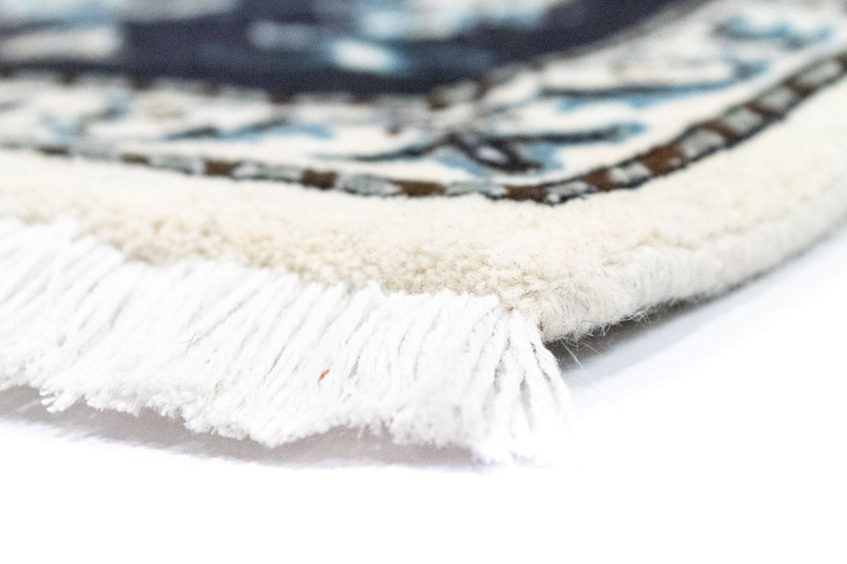 Dywan perski - Nain - 136 x 90 cm - ciemnoniebieski