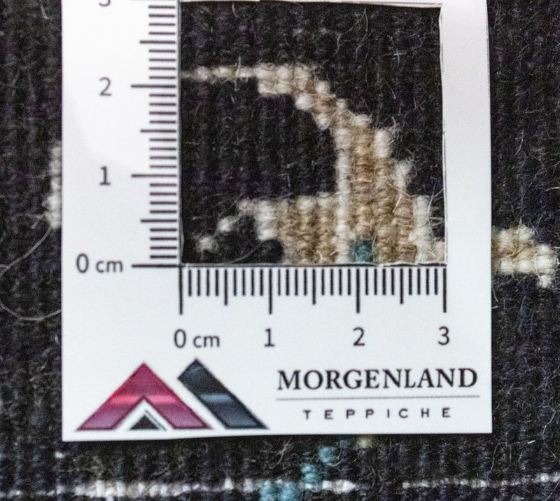 Dywan perski - Nain - 136 x 90 cm - ciemnoniebieski