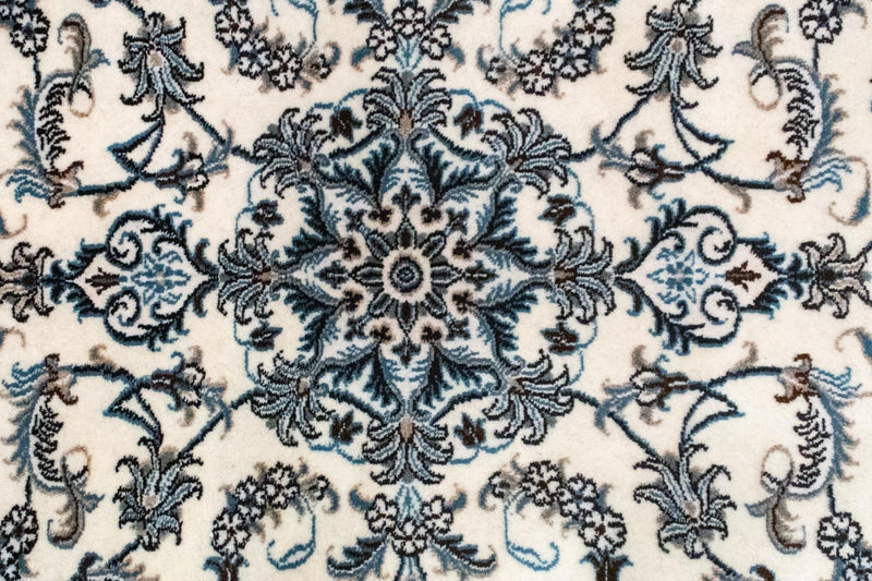 Dywan perski - Nain - 130 x 90 cm - naturalna biel