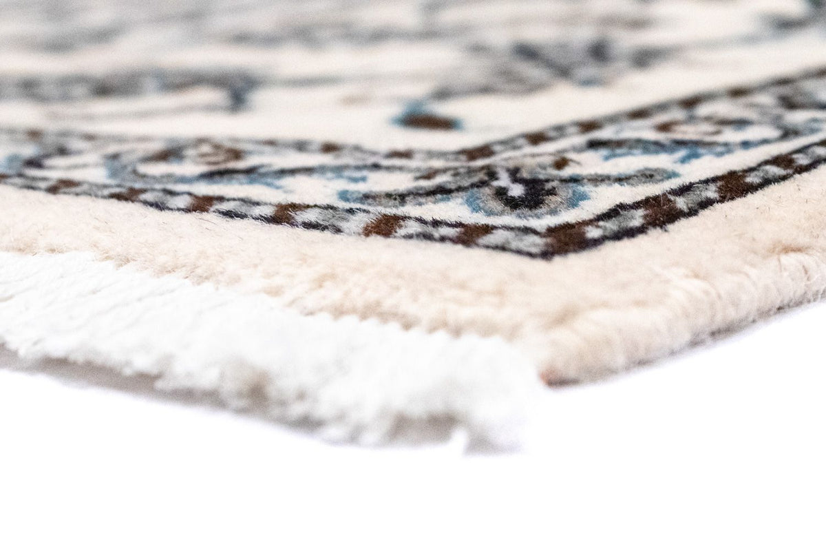 Dywan perski - Nain - 130 x 90 cm - naturalna biel