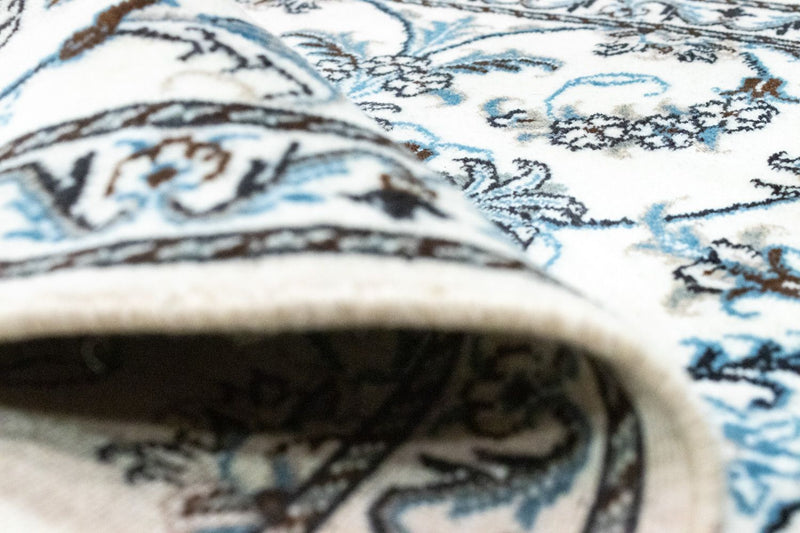 Dywan perski - Nain - 130 x 90 cm - naturalna biel