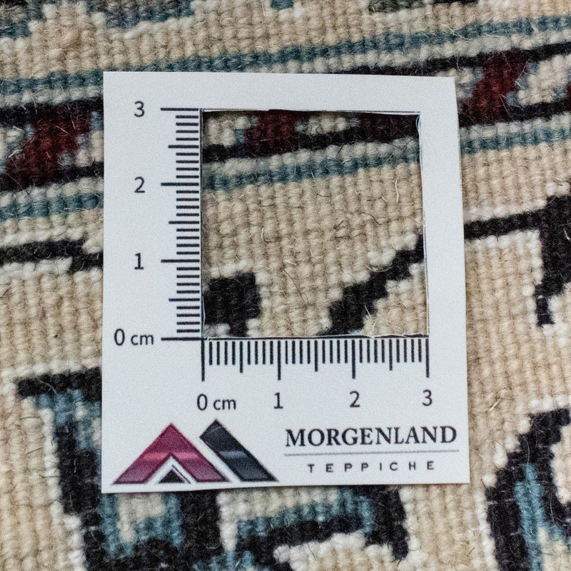 Dywan perski - Nain - 131 x 91 cm - naturalna biel